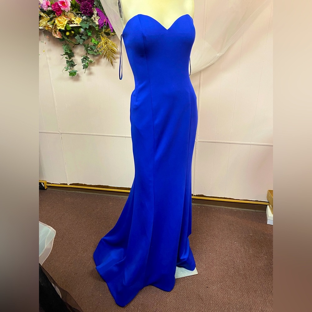 Abby Paris Royal Blue Gown